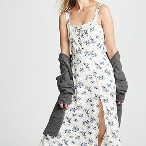 Rahi Cali Bouquet Lace Up Floral Dress